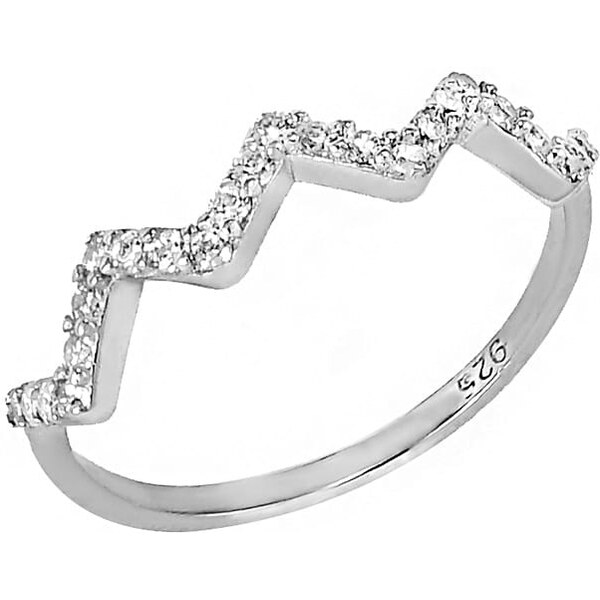 Strieborný prsteň Glare 983 65064211