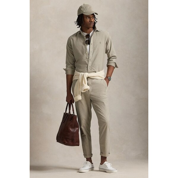 Bavlnené nohavice Polo Ralph Lauren Flat Front 65064425