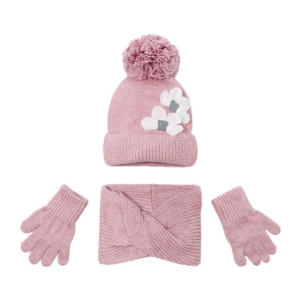 Súprava čiapka, tunelový šál a rukavice Mayoral 65065377