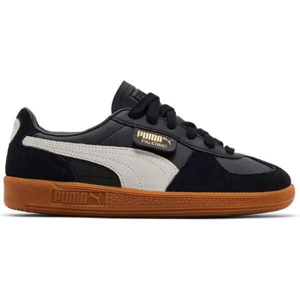 Puma Palermo Lth Jr 3.5 - Detské - Tenisky Puma - Čierne - 397275-03 66361780
