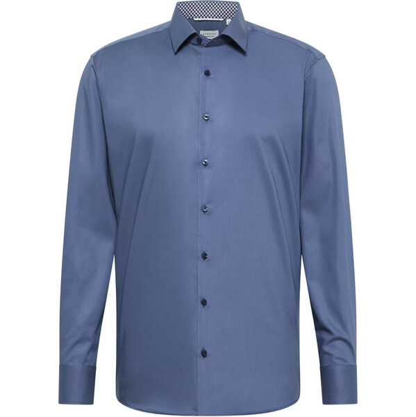 Pánska košeľa ETERNA Slim fit denim farba s kontrastom Non Iron 65066484