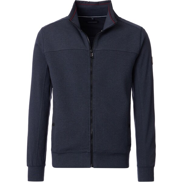 Pánska modrá mikina na zips CASA MODA 65066532