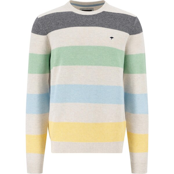 Pánsky bavlnený pruhovaný pulóver FYNCH-HATTON 65066548