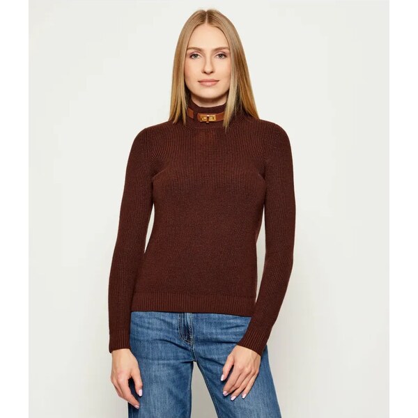 Elisabetta Franchi Rolák | regular fit | s prímesou vlny 65066954