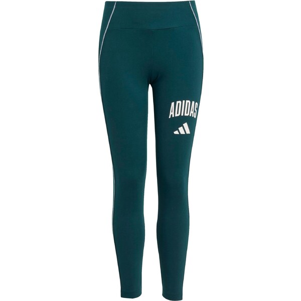 ADIDAS SPORTSWEAR Športové nohavice jedľová / biela 65493697