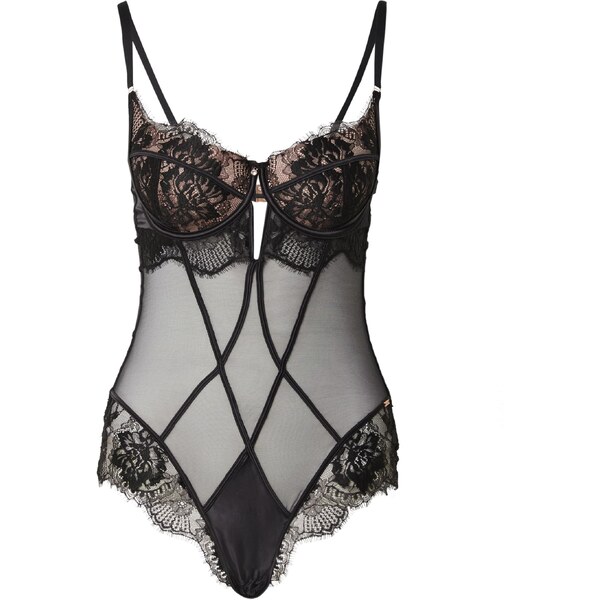 Hunkemöller Body Tiah čierna 65175517