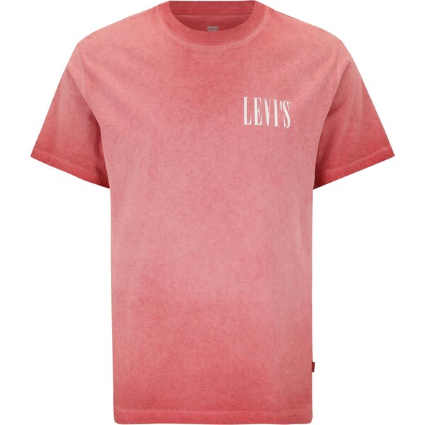 LEVIS Tričko Relaxed Graphic Tee pastelovo červená / biela 65067941