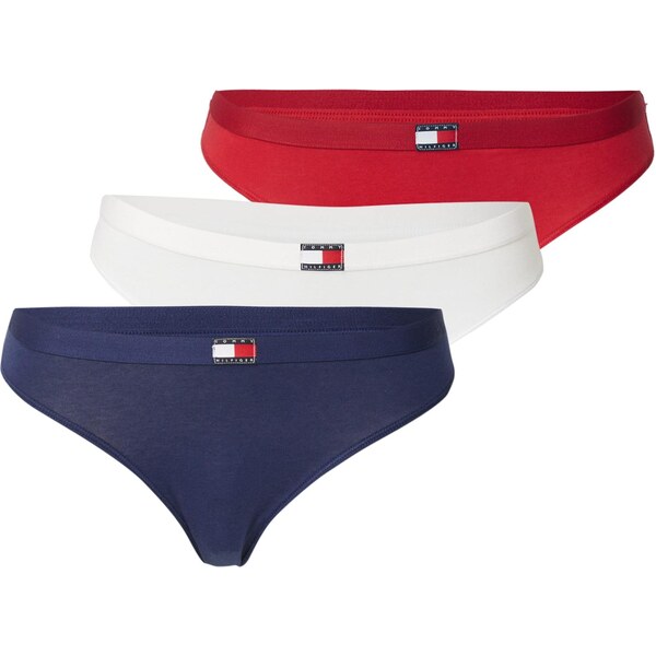 Tommy Hilfiger Underwear Tangá Heritage námornícka modrá / červená / 65068007