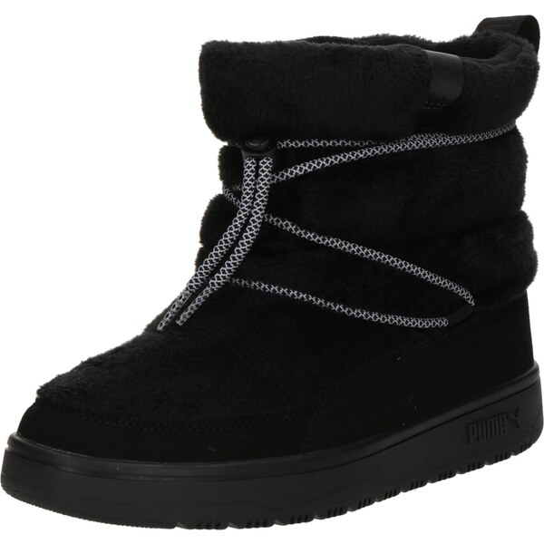 PUMA Snehule Snowbae Suede čierna 65661394
