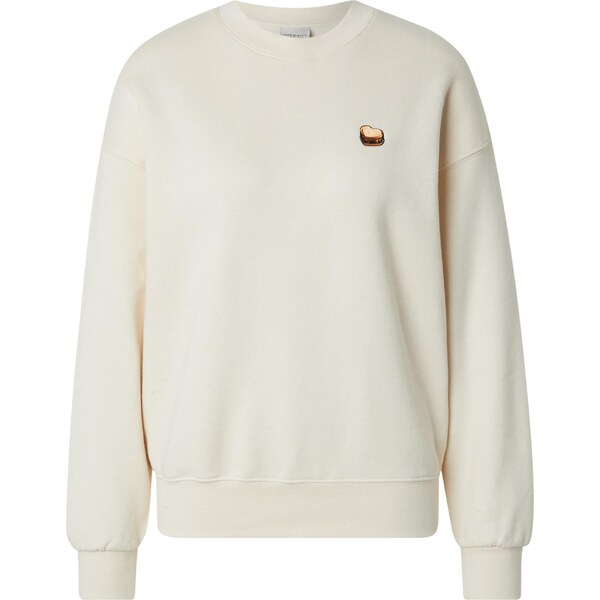 Iriedaily Mikina Burger Love béžová / mätová / čierna / prírodná biela 65881468