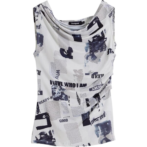 Desigual Tričko zmiešané farby 65656920