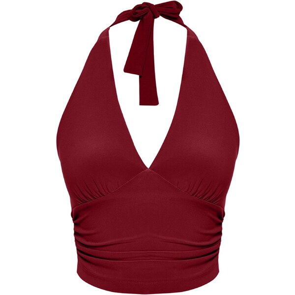 Trendyol Blúzka burgundská 66008680