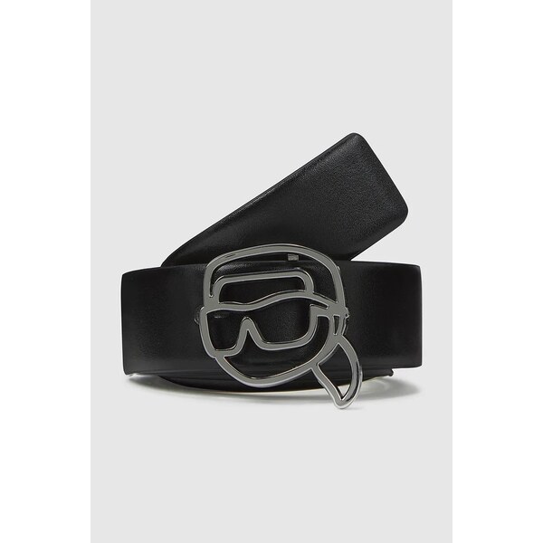 Obojstranný kožený opasok Karl Lagerfeld IKON 65087098