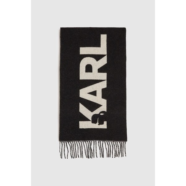 Šál s prímesou vlny Karl Lagerfeld K/ESSENTIAL 65087200