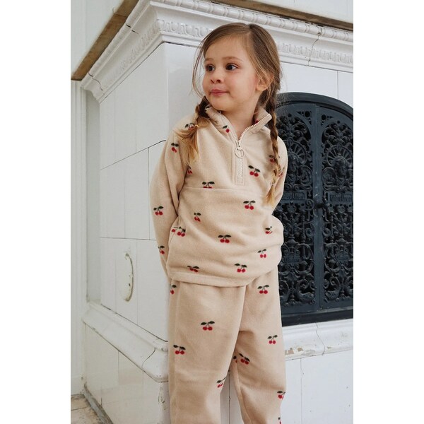 Detské nohavice Konges Sløjd TAVI FLEECE PANTS GRS 65073591