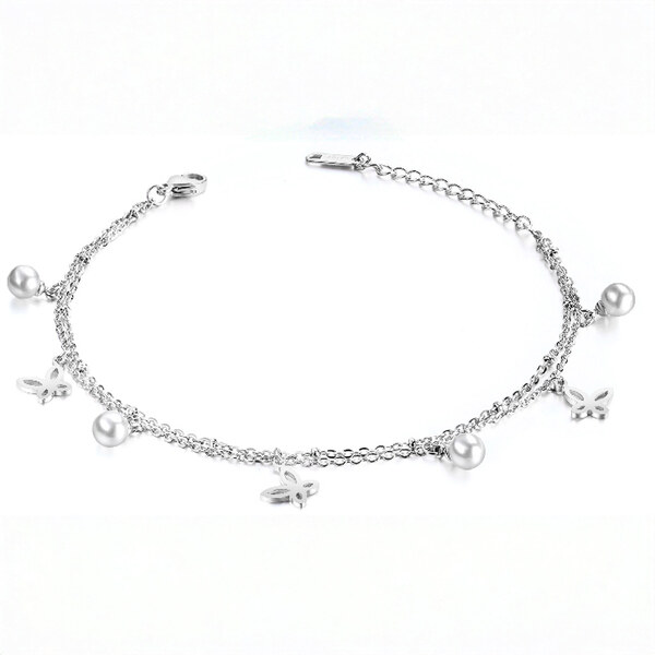 Náramok na nohu z chirurgickej ocele YVARRA 65075217