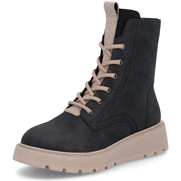 Dámska členková obuv RIEKER 70404-01 čierna W5 65075656