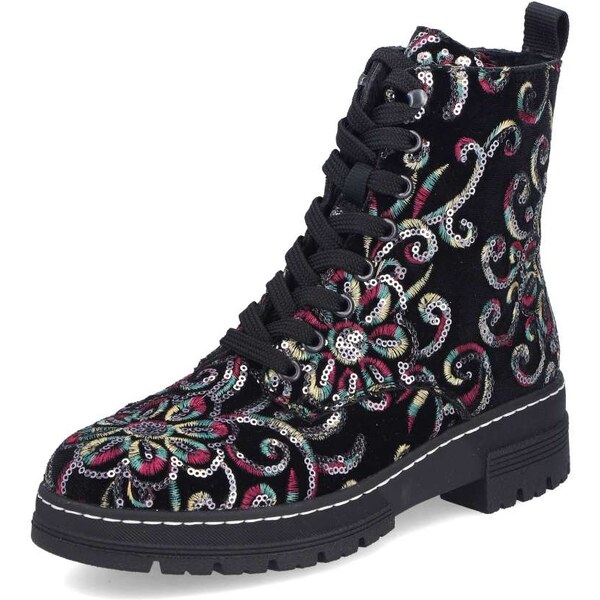 Dámska členková obuv RIEKER 73820-90 čierna W5 65075657