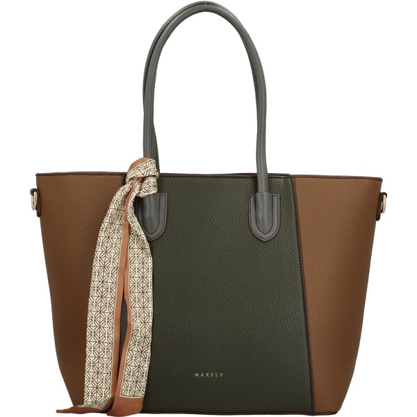 Dámska kabelka na rameno tmavo zelená - MaxFly Rikka zelená 65136088