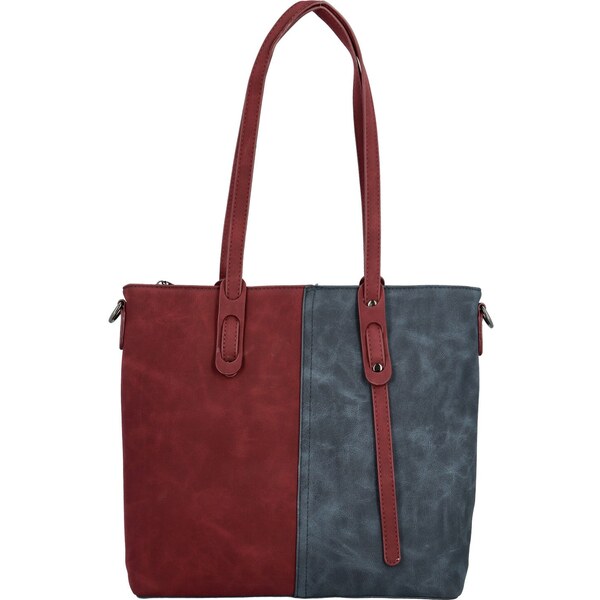 Dámska kabelka na rameno tmavo modrá - MaxFly Shanina tmavo modra 65136086