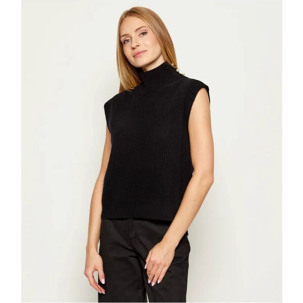 Liu Jo Vlnený rolák Chiusa | regular fit | s prímesou kašmíru 65083202