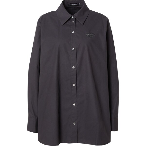 Karl Lagerfeld Blúzka čierna 65135789