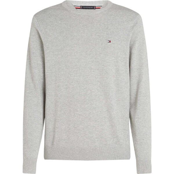TOMMY HILFIGER Sveter Essential svetlosivá 65087706