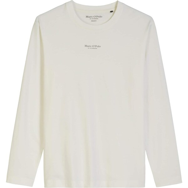 Marc OPolo Tričko čierna / vaječná škrupina 65088630