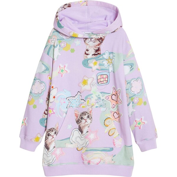 Desigual Šaty fialová / zmiešané farby 65088636