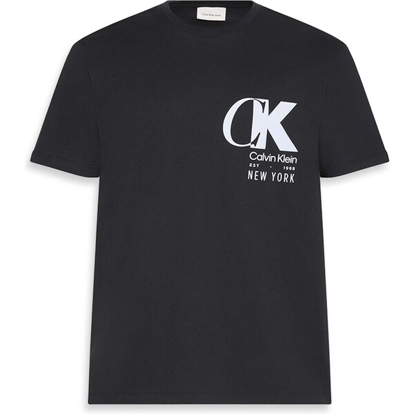 Calvin Klein Tričko 20S čierna / biela 65088631