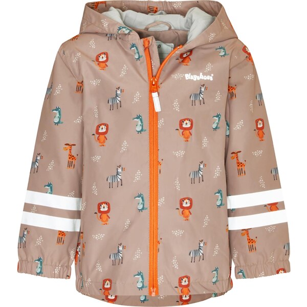 PLAYSHOES Funkčná bunda brokátová / petrolejová / tmavooranžová / 65135927