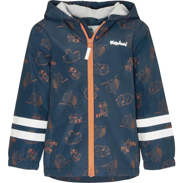 PLAYSHOES Funkčná bunda námornícka modrá / sivá / mandarínková 65135926