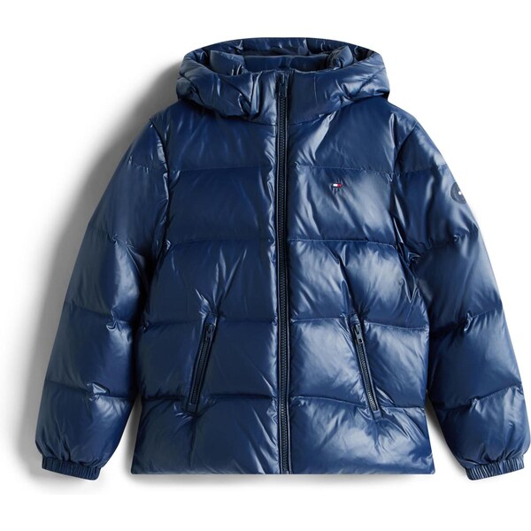 TOMMY HILFIGER Prechodná bunda ESSENTIAL tmavomodrá 65773022