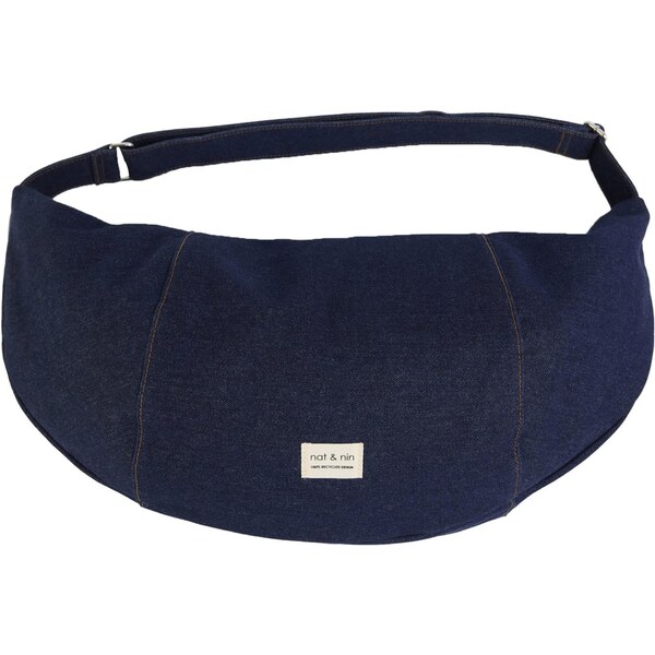 Nat&Nin Taška cez rameno CORTO tmavomodrá / biela 65884004