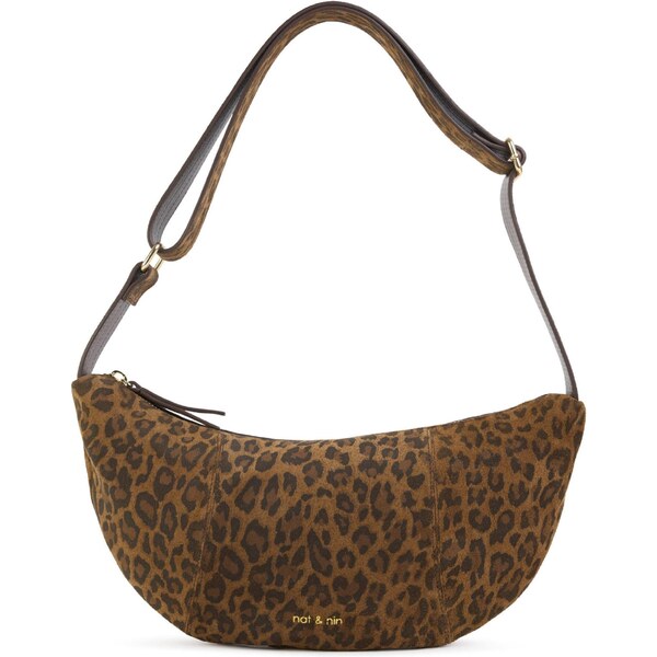 Nat&Nin Taška cez rameno LUCE hnedá 66142497