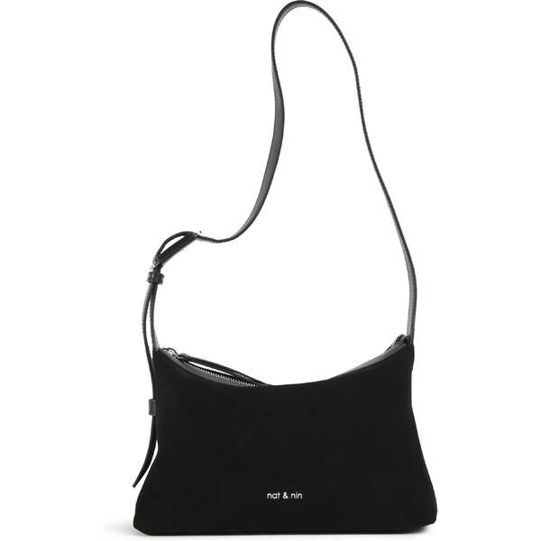 Nat&Nin Taška cez rameno BOWIE čierna 65884050