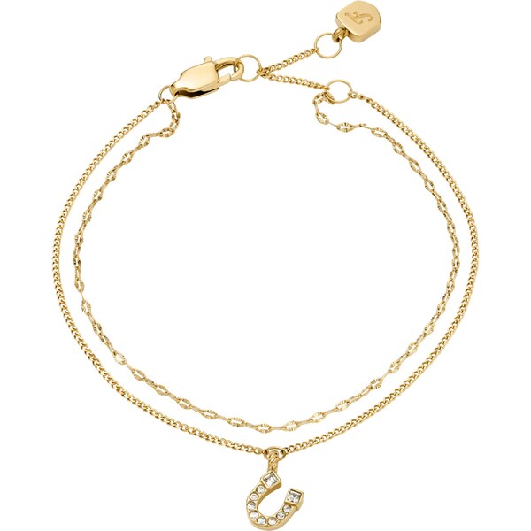 FOSSIL Náramok Sutton zlatá 65660262