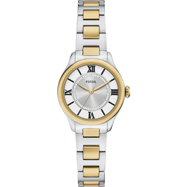 FOSSIL Analógové hodinky GILMORE zlatá / strieborná 65133862
