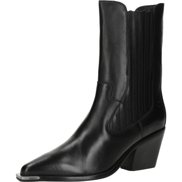 BRONX Členkové čižmy Next-Low-Kole čierna 65922166