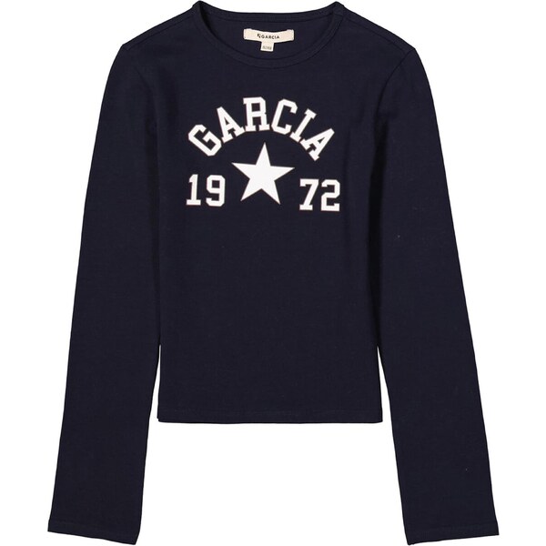 GARCIA Tričko béžová / námornícka modrá / biela 65088878