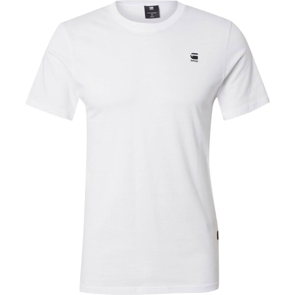 G-STAR Tričko Graw biela 65121025