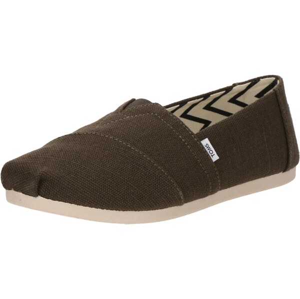 TOMS Papuče ALPARGATA tmavozelená 65121049
