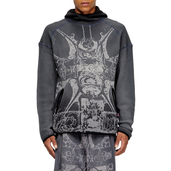 MIKINA DIESEL S-WAF-HOOD-NEW SWEAT-SHIRT 65087455