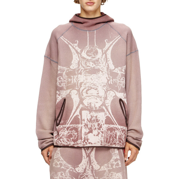 MIKINA DIESEL S-WAF-HOOD-NEW SWEAT-SHIRT 65087456