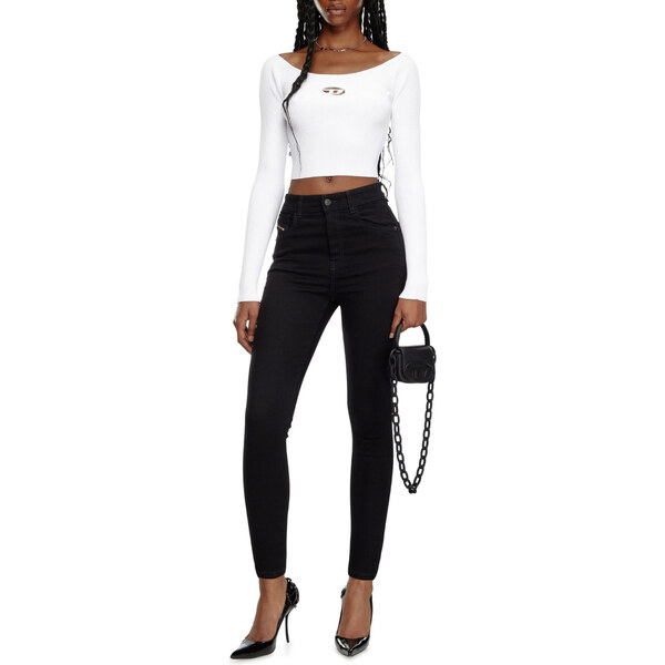 DŽÍNSY DIESEL 1984 SLANDY-HIGH TROUSERS 65087611