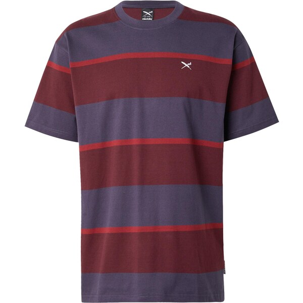 Iriedaily Tričko Boldness námornícka modrá / grenadínová / karmínovo 65654767