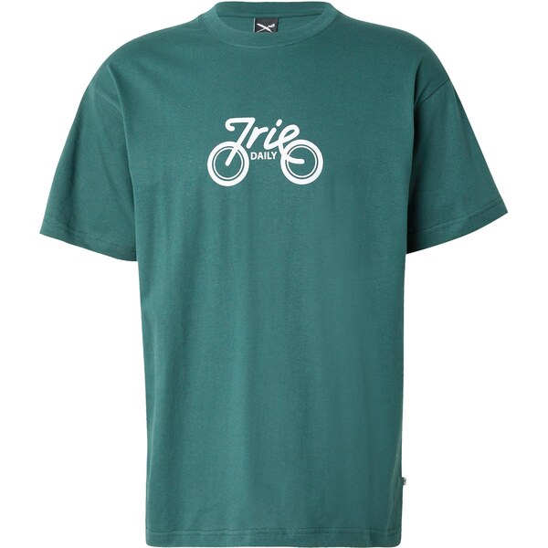 Iriedaily Tričko Daily Bike nefritová / biela 65654773