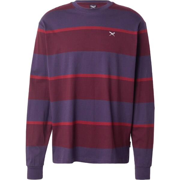 Iriedaily Tričko Boldness námornícka modrá / červená / burgundská 65655177