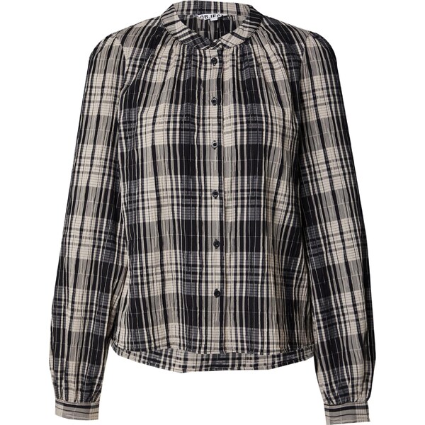 OBJECT Blúzka OBJSIS béžová / čierna 65887999