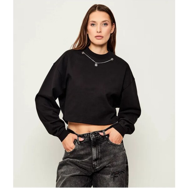 HUGO Mikina Dannecel | Cropped Fit 65083190